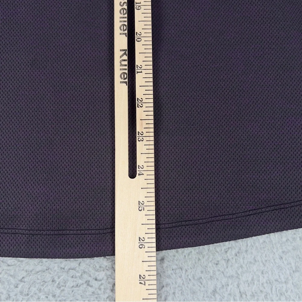 Lululemon Textured Tech Hoodie Mens XS Purple Pullover Active Lightweight Preppy - Picture 4 of 8